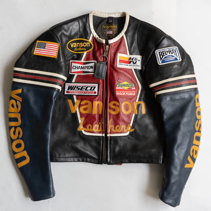 VANSON ONESTAR Motorcycle Jacket Size 38