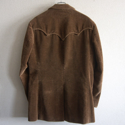 POLO RALPH LAUREN Leather Trim Wide Wale Corduroy Size L