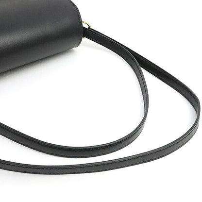 HERMES Sac Roulis Mini Evercolor Bag Black Size ONE SIZE