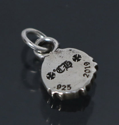 CHROME HEARTS Peace Sign Silver Pendant Charm Size ONE SIZE