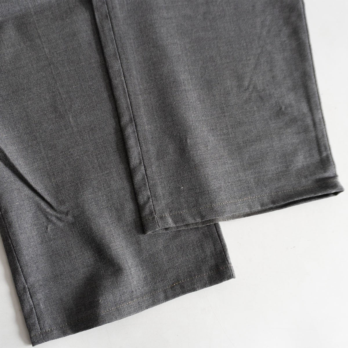 Lands' End Double-pleated trousers Pants Gray Size 33