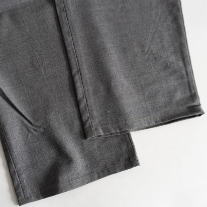 Lands' End Double-pleated trousers Pants Gray Size 33