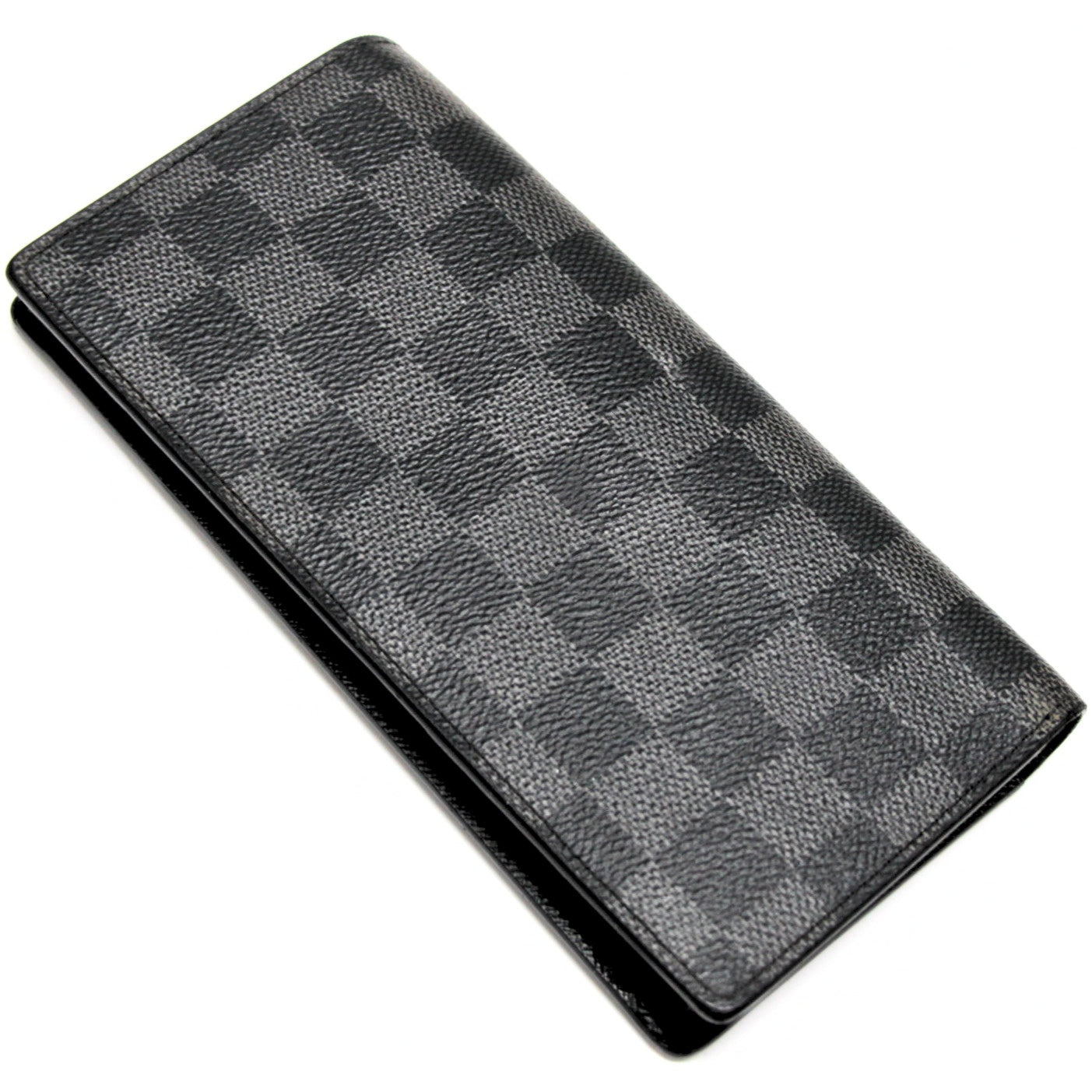 LOUIS VUITTON Damier Graphite Brazza Wallet Size ONE SIZE