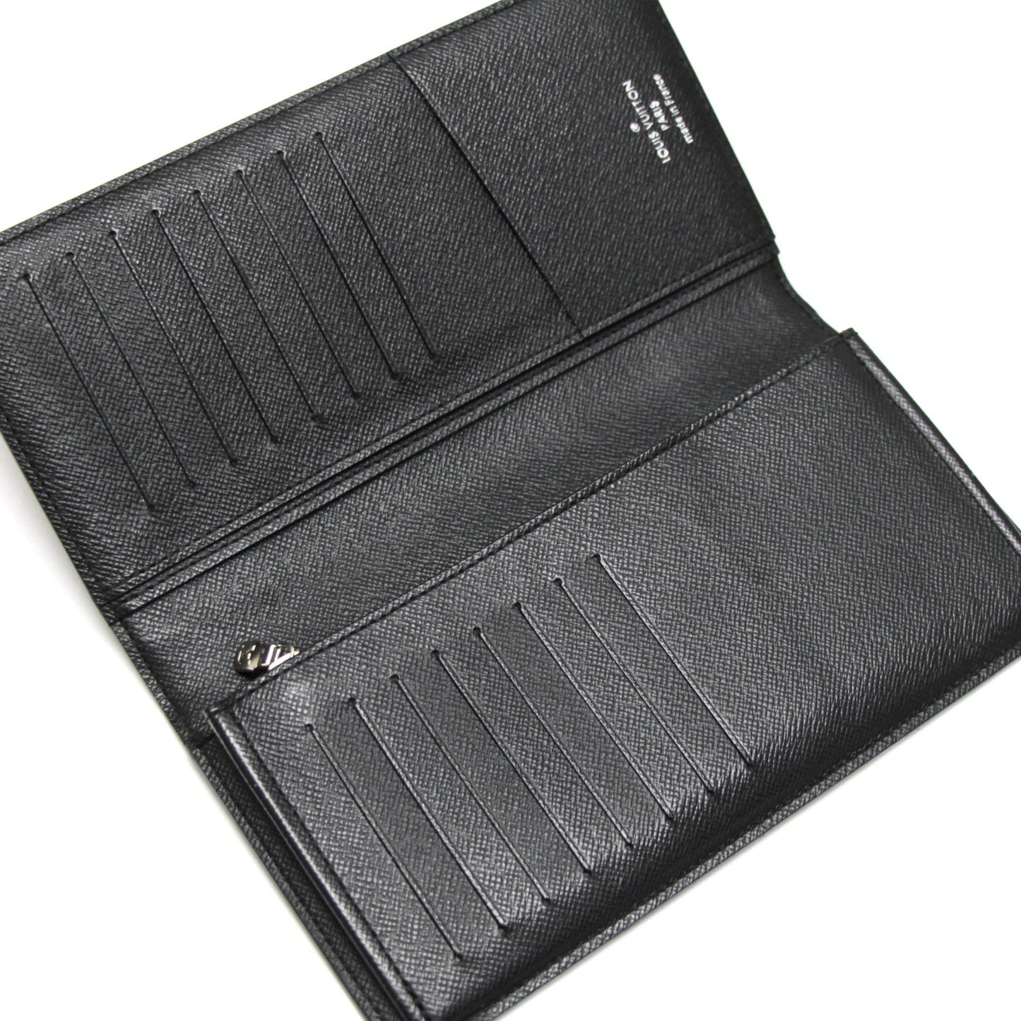 LOUIS VUITTON Damier Graphite Brazza Wallet Size ONE SIZE