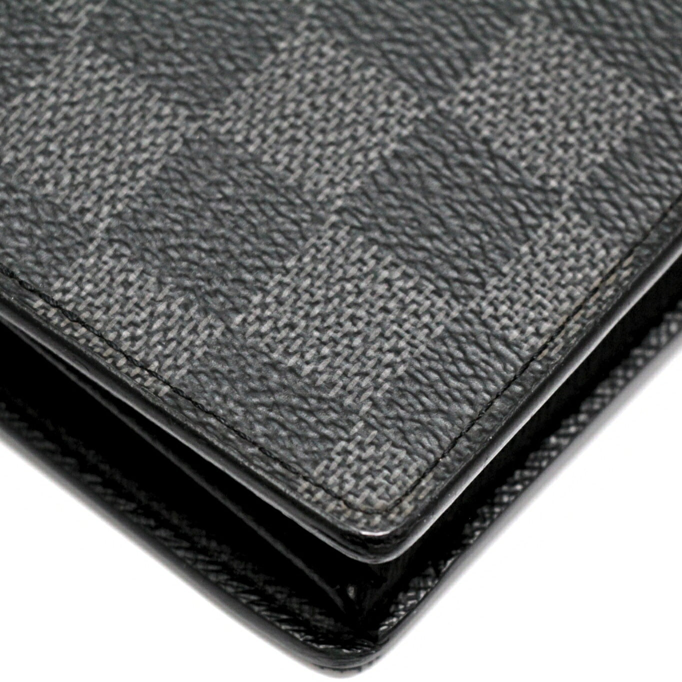 LOUIS VUITTON Damier Graphite Brazza Wallet Size ONE SIZE