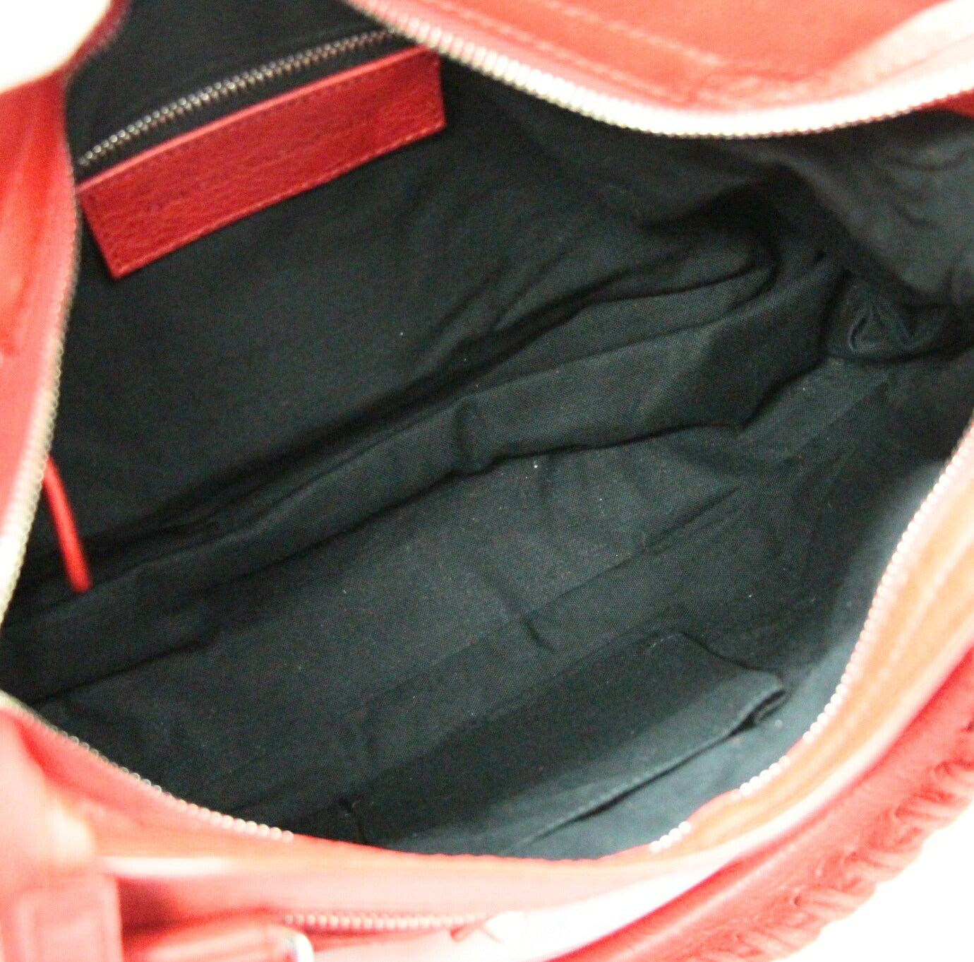 BALENCIAGA The Giant Town Leather Bag Red Size ONE SIZE