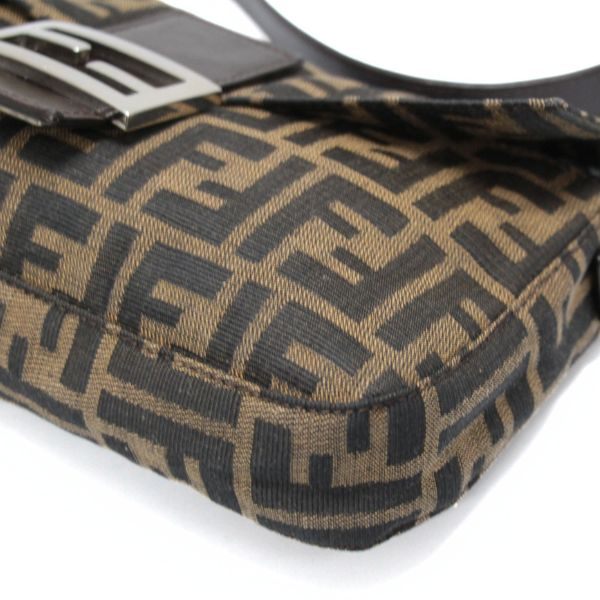FENDI Zucca Canvas Mamma Baguette Bag Brown Size ONE SIZE