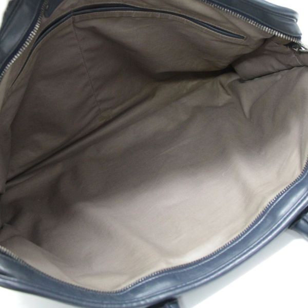 BOTTEGA VENETA Intrecciato Lambskin Bag Navy Size ONE SIZE
