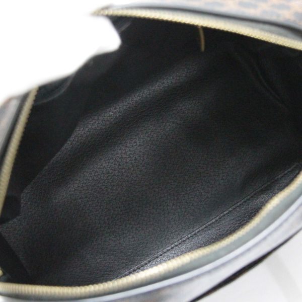 CELINE Vintage Macadam PVC Leather Boston Bag Size ONE SIZE