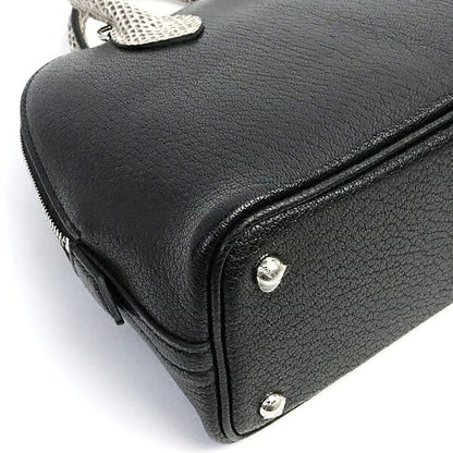 HERMES Bolide 1923 Mini 18 Chevre Bag Black Size ONE SIZE