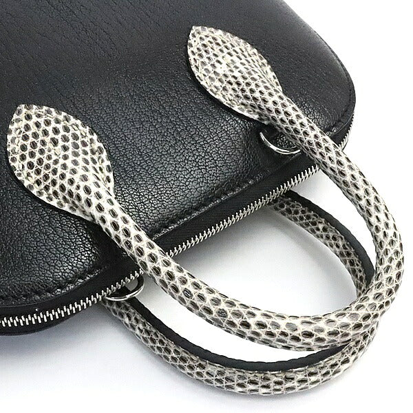 HERMES Bolide 1923 Mini 18 Chevre Bag Black Size ONE SIZE