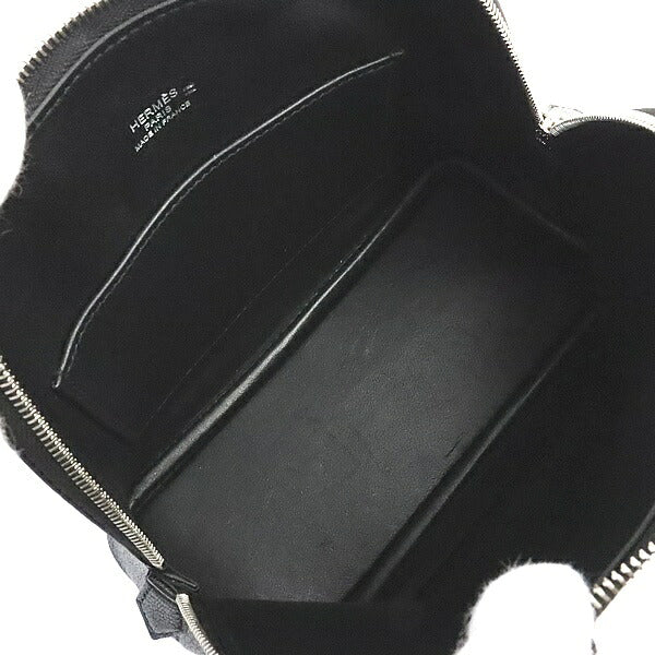 HERMES Bolide 1923 Mini 18 Chevre Bag Black Size ONE SIZE