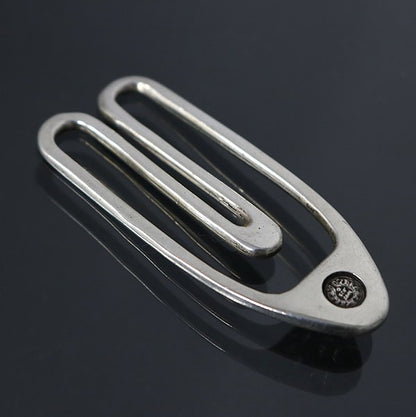 CHROME HEARTS CHX Silver Money Clip
