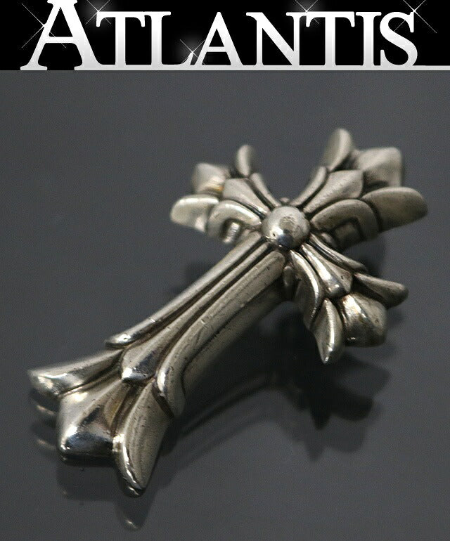 CHROME HEARTS Small Double CH Silver Pendant Size ONE SIZE