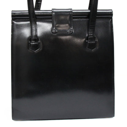 YVES SAINT LAURENT Vintage Leather Bag Black Size ONE SIZE