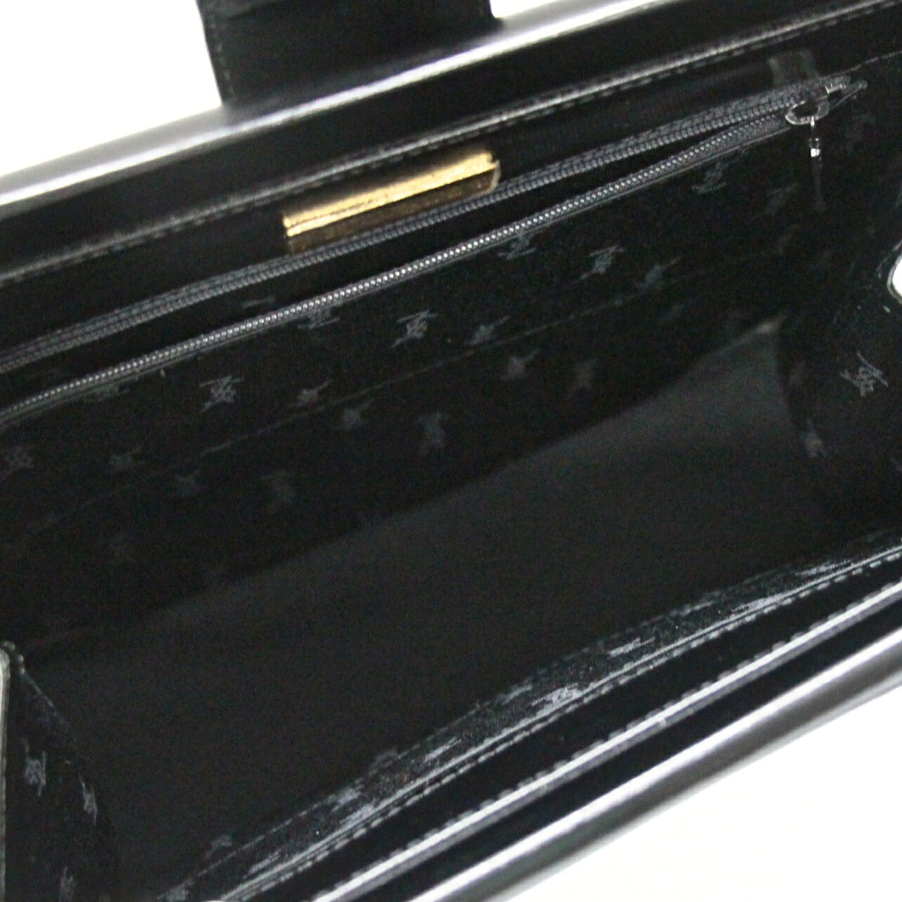 YVES SAINT LAURENT Vintage Leather Bag Black Size ONE SIZE