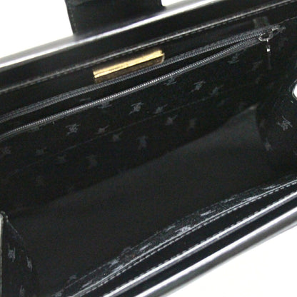 YVES SAINT LAURENT Vintage Leather Bag Black Size ONE SIZE