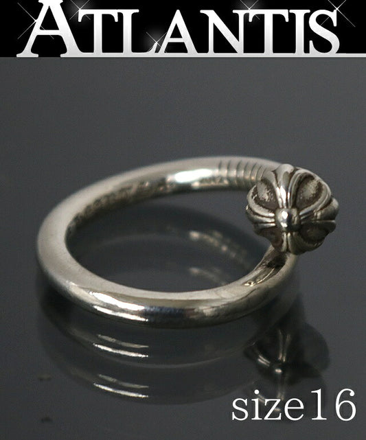CHROME HEARTS Crossball Nail Ring SV925 Size US 8
