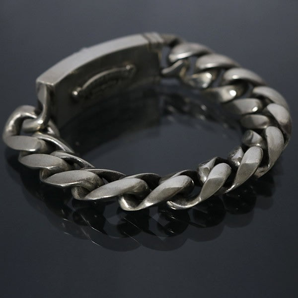 CHROME HEARTS Classic Link Silver Bracelet Size ONE SIZE