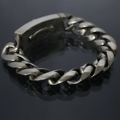 CHROME HEARTS Classic Link Silver Bracelet Size ONE SIZE