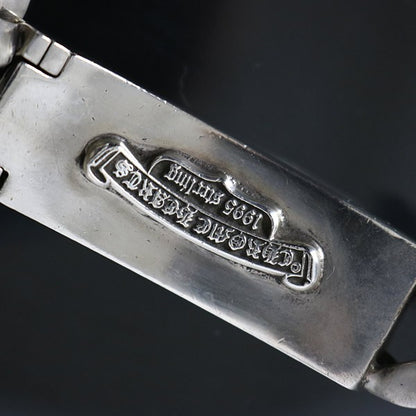 CHROME HEARTS Classic Link Silver Bracelet Size ONE SIZE