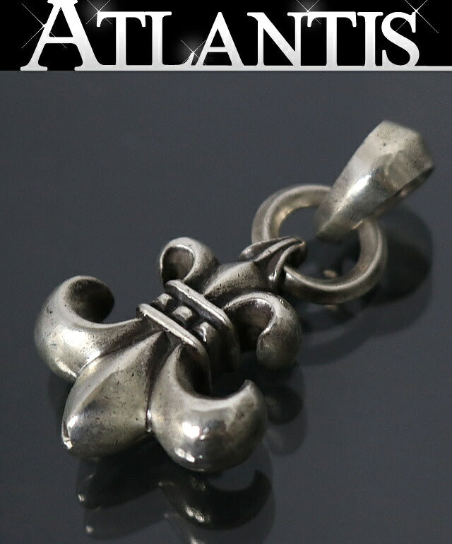 CHROME HEARTS BS Fleur w/ Bail Silver Charm Size ONE SIZE