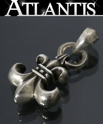 CHROME HEARTS BS Fleur w/ Bail Silver Charm Size ONE SIZE