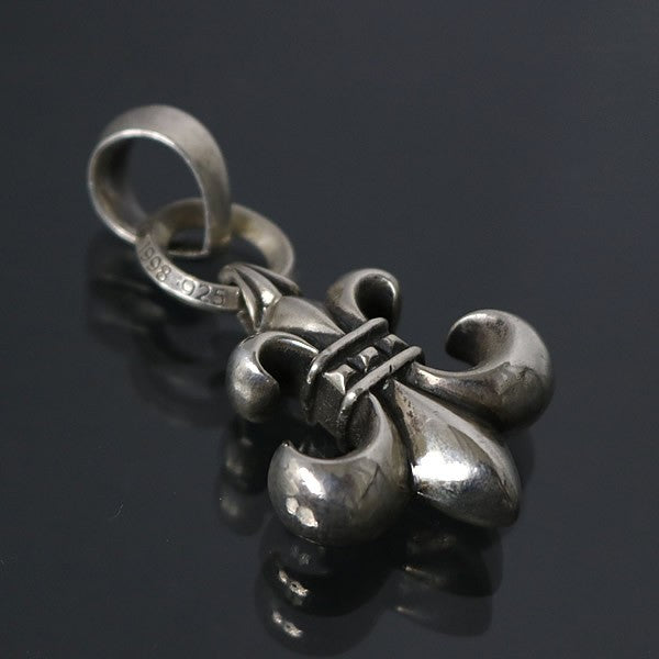 CHROME HEARTS BS Fleur w/ Bail 925 Silver Pendant Charm