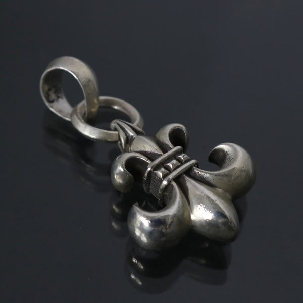 CHROME HEARTS BS Fleur w/ Bail 925 Silver Pendant Charm