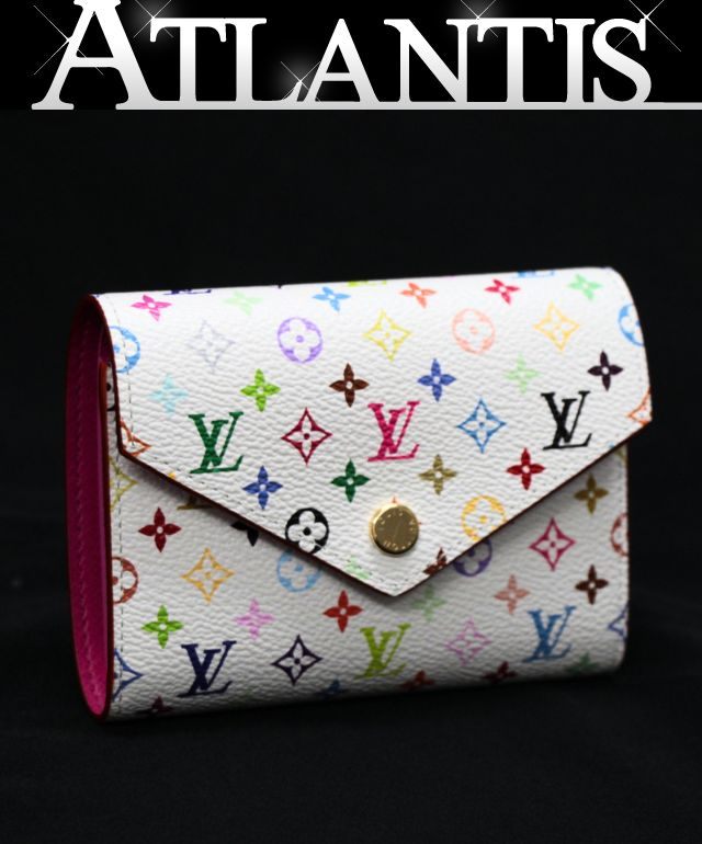 Louis Vuitton Murakami Wallet White Size ONE SIZE