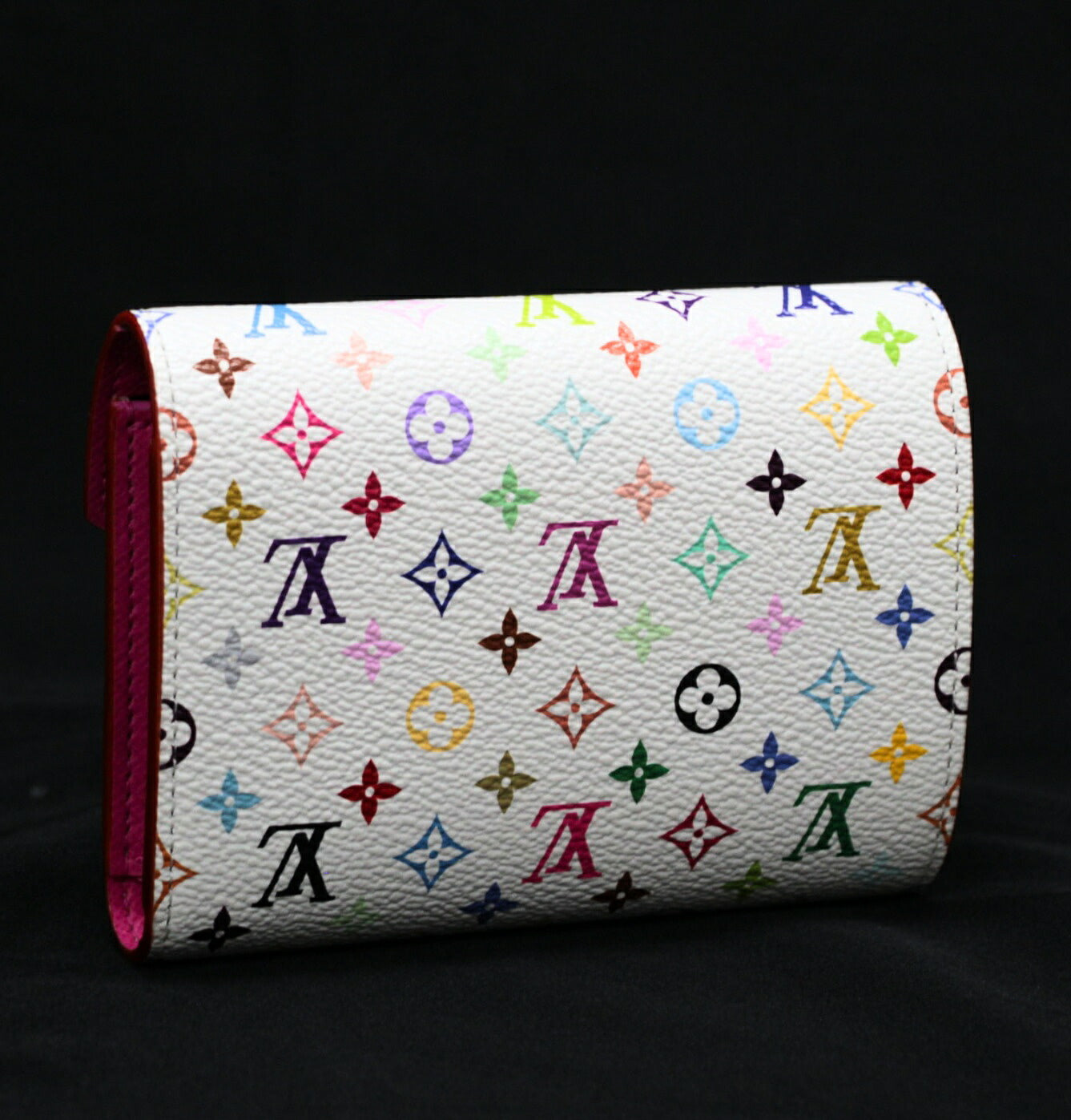 Louis Vuitton Murakami Wallet White Size ONE SIZE