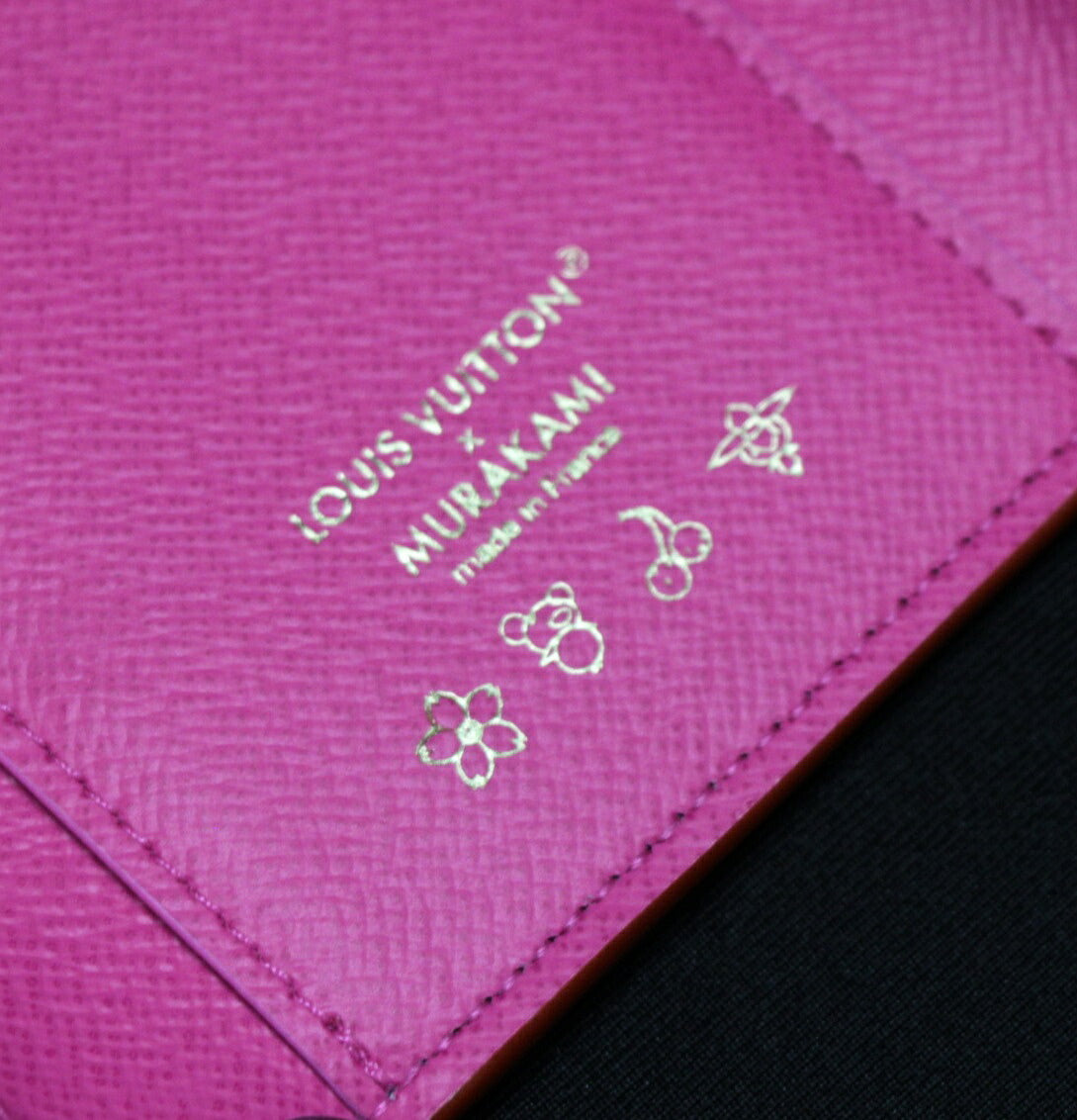 Louis Vuitton Murakami Wallet White Size ONE SIZE