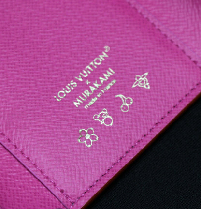 Louis Vuitton Murakami Wallet White Size ONE SIZE