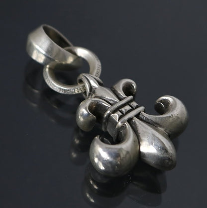 CHROME HEARTS BS Fleur w/ Bail 925 Silver Pendant Charm