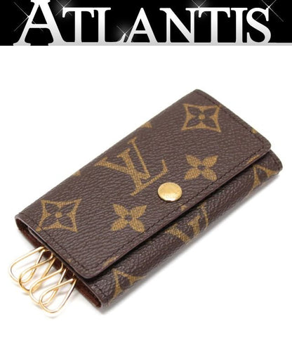 Louis Vuitton Monogram Multicles 4 Key Case Brown