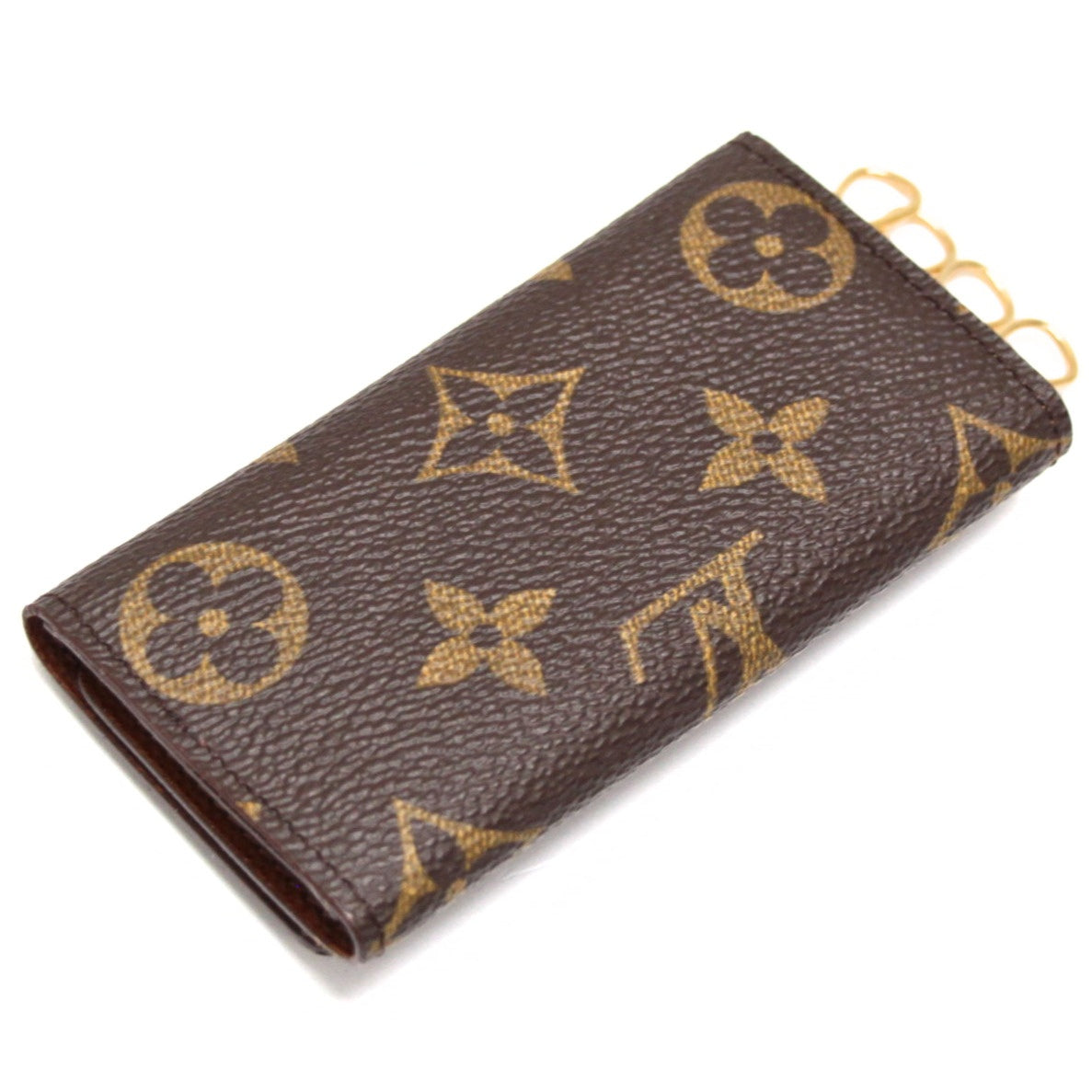 Louis Vuitton Monogram Multicles 4 Key Case Brown