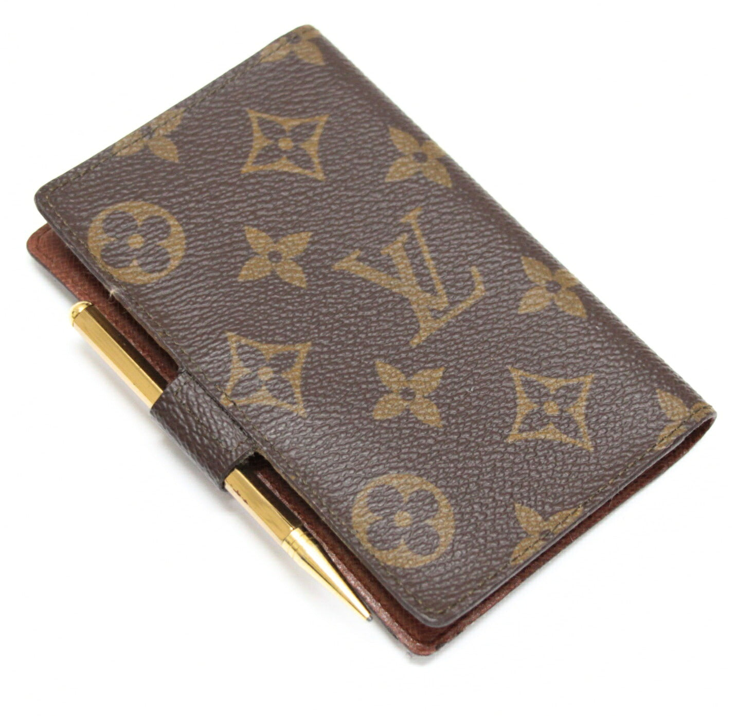Louis Vuitton Vintage Monogram Agenda Mini Cover Brown