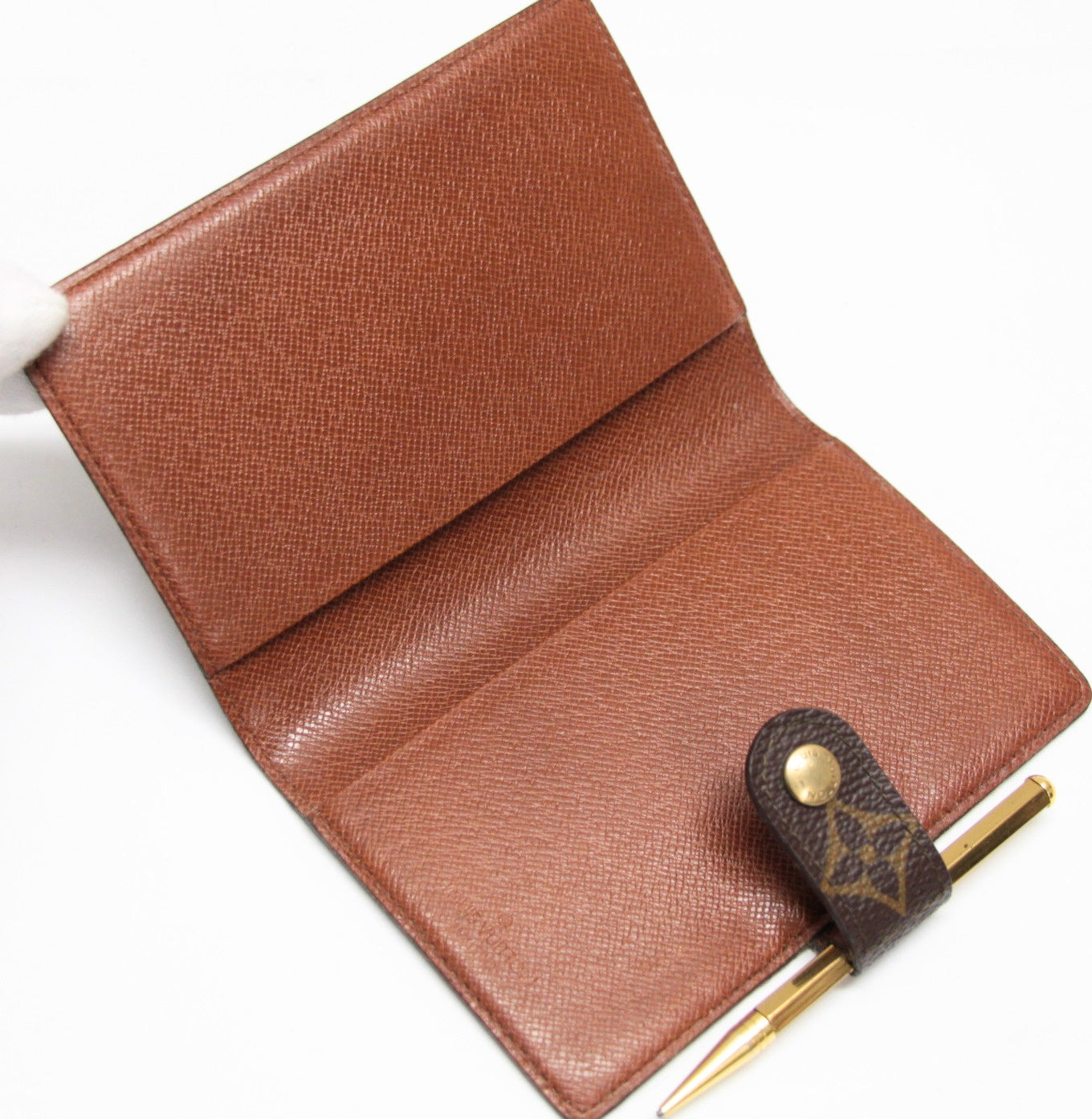 Louis Vuitton Vintage Monogram Agenda Mini Cover Brown