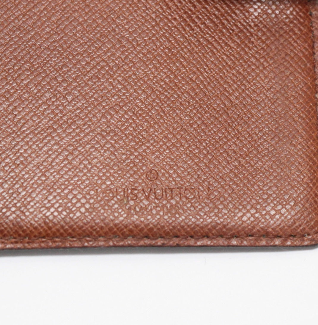 Louis Vuitton Vintage Monogram Agenda Mini Cover Brown