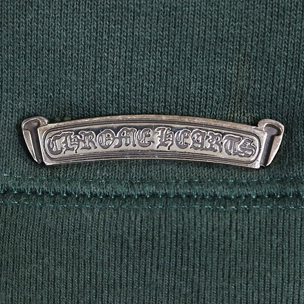 CHROME HEARTS SLO RIDE Crewneck Sweatshirt Green Size M