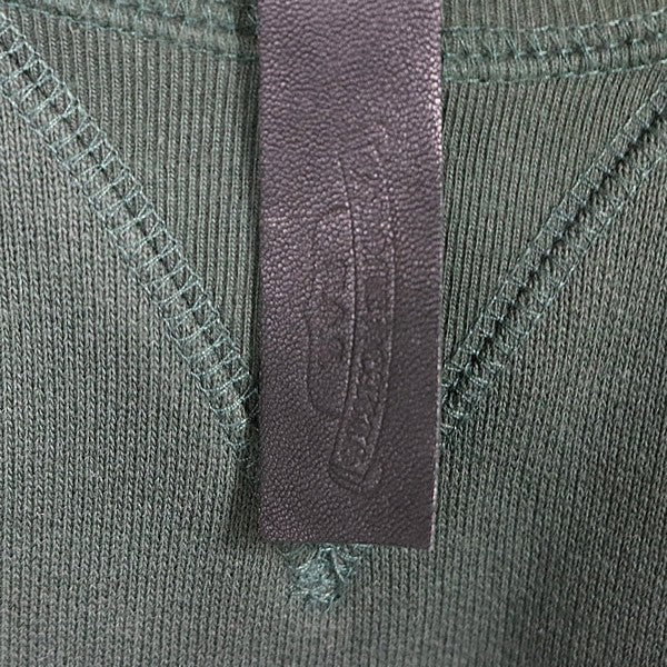 CHROME HEARTS SLO RIDE Crewneck Sweatshirt Green Size M