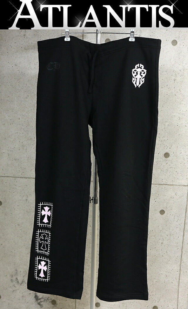 CHROME HEARTS x DEADLY DOOL Sweatpants Black Size XL