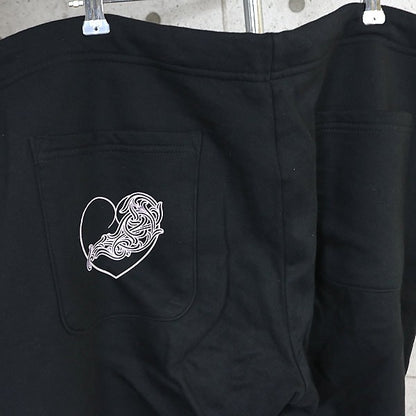 CHROME HEARTS x DEADLY DOOL Sweatpants Black Size XL