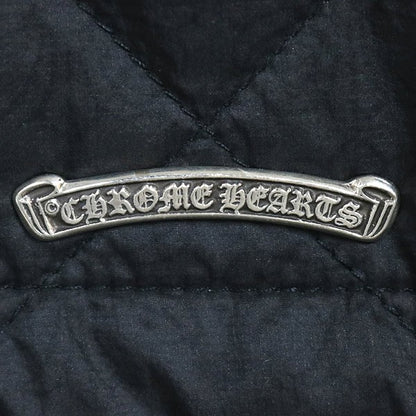 CHROME HEARTS CH Plus Quilted Nylon Jacket Black Size S