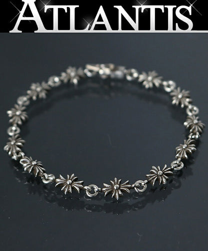 CHROME HEARTS Tiny E CH Plus Silver Bracelet Size ONE SIZE