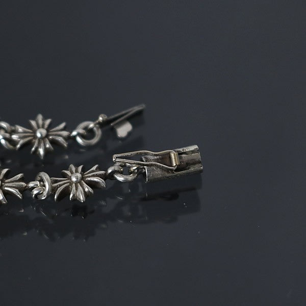 CHROME HEARTS Tiny E CH Plus Silver Bracelet Size ONE SIZE
