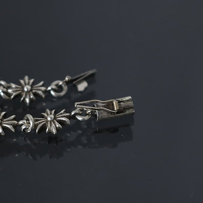 CHROME HEARTS Tiny E CH Plus Silver Bracelet Size ONE SIZE