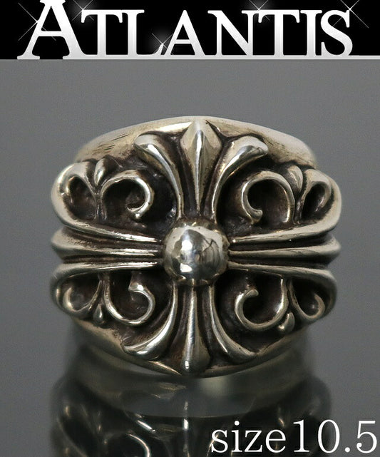 CHROME HEARTS Keeper 925 Silver Ring Size US 5.5