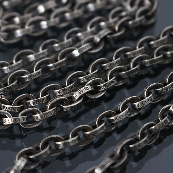 CHROME HEARTS Silver Paper Chain Necklace Size ONE SIZE