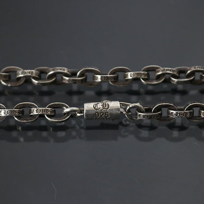 CHROME HEARTS Silver Paper Chain Necklace Size ONE SIZE